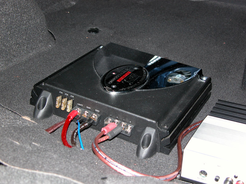 Conexión de un amplificador