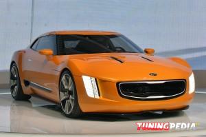 Kia GT4 Stinger delante