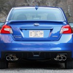 Subaru WRX 2015 atrás