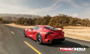 Toyota FT-1 concepto detrás