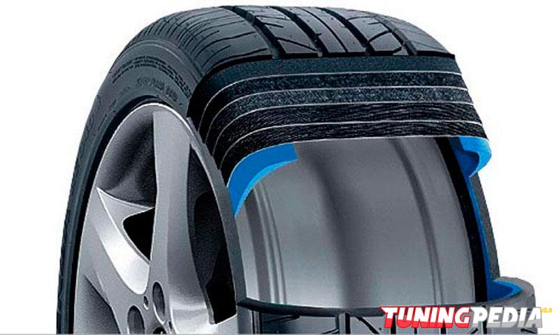 Estructura interna de los neumáticos